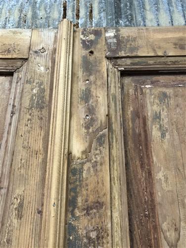 Antique French Double Doors (43x96.5) European Doors, Raised Panel Doors A470