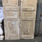 Antique French Double Doors (43x96.5) European Doors, Raised Panel Doors A470