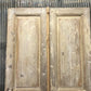 Antique French Double Doors (43x95) European Doors, Raised Panel Doors A472