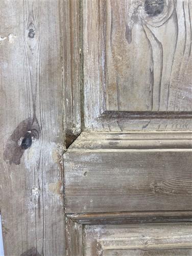 Antique French Double Doors (43x95) European Doors, Raised Panel Doors A472