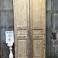 Antique French Double Doors (43x95) European Doors, Raised Panel Doors A472