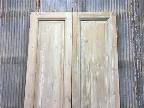 Antique French Double Doors (40x97.75) European Doors, Raised Panel Doors  A503