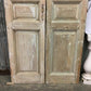 Antique French Double Doors (40x97.75) European Doors, Raised Panel Doors  A503