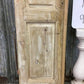 Antique French Single Door (19.5x92.5) Raised Panel Door, European Door A513