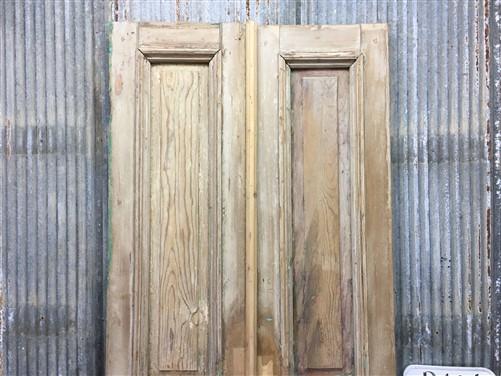 Antique French Double Doors (34x88.5) European Thick Molding Doors B106