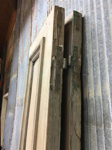 Antique French Double Doors (34x88.5) European Thick Molding Doors B106