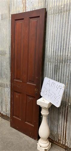 Vintage American Door (23.75x74.5), Single Pantry, Architectural Salvage, AM49