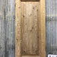 Antique French Single Door (21x90) Raised Panel Door, European Door A514