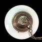 Church Hanging Light Fixture, Pendant School Globe, Architectural Salvage, A6