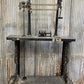 Vintage Howe Platform Scale, Industrial Scale, Early 1900s Cast Iron 200lbs, B