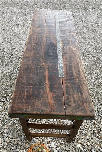 Rustic Folding Table, Vintage Dining Room Table, Kitchen Island, Sofa Table, B43