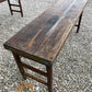 Rustic Folding Table, Vintage Dining Room Table, Kitchen Island, Sofa Table, B43