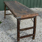 Rustic Folding Table, Vintage Dining Room Table, Kitchen Island, Sofa Table, B46