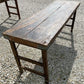 Rustic Folding Table, Vintage Dining Room Table, Kitchen Island, Sofa Table, B46