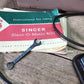 Singer Sewing Machine Model 401, Electric Foot Pedal, Instruction Manual,