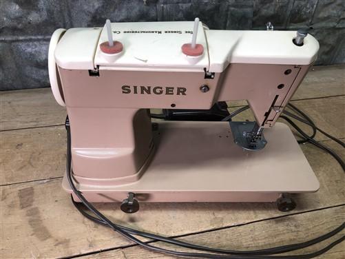 Singer Sewing Machine Model 401, Electric Foot Pedal, Instruction Manual,