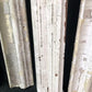 6 Wood Trim Pieces, Architectural Salvage, Reclaimed Vintage Wood Baseboard A96,