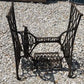 Treadle Sewing Machine, Cast Iron Base, Industrial Age Singer Steampunk PY,