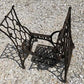 Treadle Sewing Machine, Cast Iron Base, Industrial Age Singer Steampunk PZ,