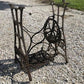 Treadle Sewing Machine, Cast Iron Base, Industrial Age Singer Steampunk QA,