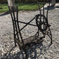 Treadle Sewing Machine, Cast Iron Base, Industrial Age Singer Steampunk QB,