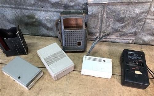 Transistor Radio Lot, Magnavox Radio Shack Sanyo Zenith, Vintage Electronics