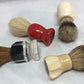 Shaving Brushes, Lucite Pure Badger, Stanley Badger, Vintage Badger Hair Brushes