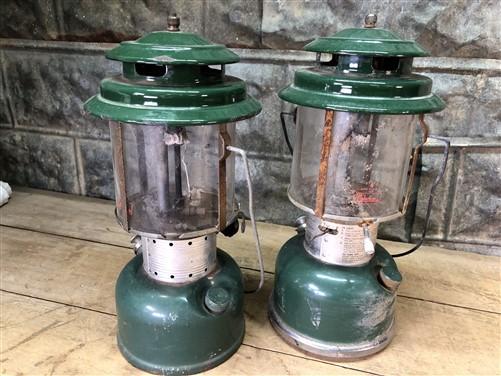 2 Coleman Lantern, 1972 Coleman Model 220H, 1971 Coleman 220F, Vintage –  The Old Grainery