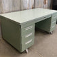 Vintage Mid Century Desk Home Office Furniture Desk with Drawers, Student Desk C