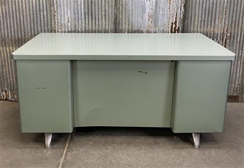 Vintage Mid Century Desk Home Office Furniture Desk with Drawers, Student Desk C