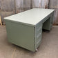 Vintage Mid Century Desk Home Office Furniture Desk with Drawers, Student Desk C