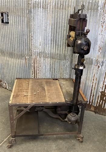 Vintage Washing Machine Wooden Electric Wringer Washer, End Table, Laundry Room