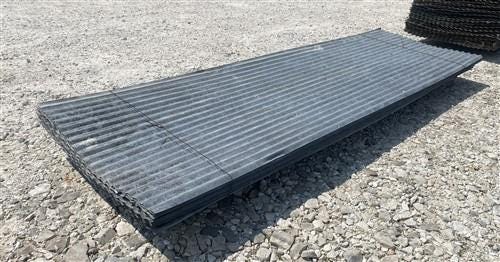 18 Sheets Barn Tin, Corrugated Metal Reclaimed Salvage, 7' Long 252 sq ft A88