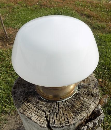 Church Ceiling Mount Light Fixture, School Globe, Architectural Salvage, C,