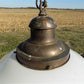 Church Hanging Light Fixture, Pendant School Globe, Architectural Salvage, A10,