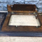 Singer Wood Table Top, Treadle Sewing Machine Base, Cabinet Part Vintage J,