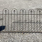 Wrought Iron Fence Panel, Architectural Salvage Grate, Garden Art, Vintage, R