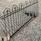 Wrought Iron Fence Panel, Architectural Salvage Grate, Garden Art, Vintage, R