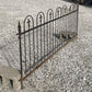 Wrought Iron Fence Panel, Architectural Salvage Grate, Garden Art, Vintage, S