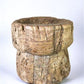 Rustic Wood Planter, Wood Stumps, Round Wooden Flower Pot, Natural Wood Decor, F