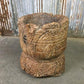 Rustic Wood Planter, Wood Stumps, Round Wooden Flower Pot, Natural Wood Decor, H