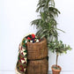 Rustic Wood Planter, Wood Stumps, Round Wooden Flower Pot, Natural Wood Decor, I