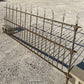 Wrought Iron Fence Panel, Architectural Salvage Grate, Garden Art, Vintage, Y