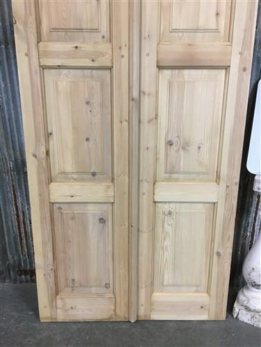 Arched French Double Doors (36x96.5) Panel Doors, European Styled Doors M4