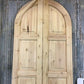 Arched French Double Doors (36x96.5) Panel Doors, European Styled Doors M4