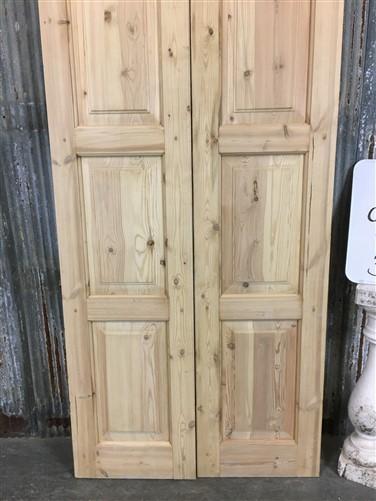 Arched French Double Doors (36x96.5) Panel Doors, European Styled Doors M4