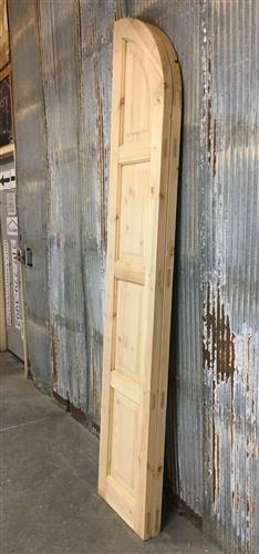 Arched French Double Doors (36x96.5) Panel Doors, European Styled Doors M4