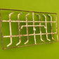 Wrought Iron Fence Panel, Architectural Salvage Grate, Garden Art, Vintage, A38,