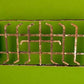 Wrought Iron Fence Panel, Architectural Salvage Grate, Garden Art, Vintage, A38,