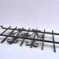 Wrought Iron Fence Panel, Architectural Salvage Grate, Garden Art, Vintage, A33